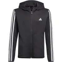 Adidas Sweatshirt zippé à capuche enfant D2M 3-Bandes