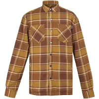 Regatta Thamos Long Sleeve Shirt Marron L Homme