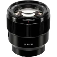 Sony FE 85mm f/1.8 (E, Plein format), Objectif, Noir