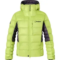 Berghaus Veste à capuche Mtn Arete Ultra Down Yel/Pur, M (50), Hommes -