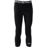 Mcdavid Legging de compression 3/4 avec support de genou à double couche