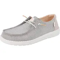 HEY DUDE Mocassin à lacets Wendy Metallic Sparkle