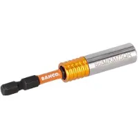 Bahco Porte-embouts à torsion 1/4" à dégagement rapide, magnétique, 75 mm (Porte-embout)