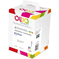 OWA Encre Multipack compatible Brother LC3217 B/C/M/Y (550 p.) (B, C, M, Y)