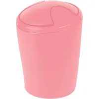 Spirella 7610583186751, 5 litres, forme ronde, en polypropylène (PP), couleur rose, matériau : polypropylène, dimensions : 20 cm