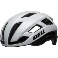 Bell Casque de Route Falcon XR LED MIPS X Unisexe - Mat-Blanc Brillant-Noir - L (58-62 cm)