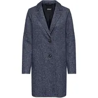 ONLYU Manteau mi-saison 'ONLSedona Carrie' gris foncé
