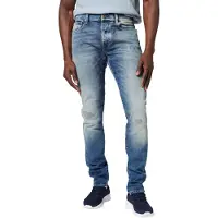G-Star Jeans slim pour hommes, modèle 3301, multicolores (teinture effet délavé "Faded new Moon", référence 51001-C052-H4)