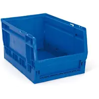 Tayg Bac de rangemement pliable bleu 30 L