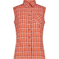 CMP Chemise carreaux sans manches femme