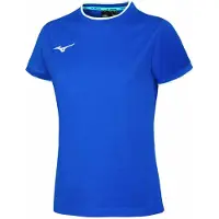 Mizuno T-shirt pour femme / Bleu roi/Blanc / Taille M