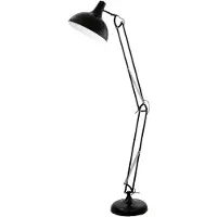 Eglo Lampadaire Borgillio noir 94698