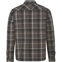 Vaude Neshan Ls Iv Long Sleeve Shirt Marron,Gris M Homme