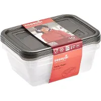 Keeeper 3067582700000 boîte de conservation "fredo fresh", 3x 1,25 litres, rectangulaire