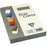 Magni Clairefontaine 2730C Papier pour imprimante Text & Cover DIN A4, 21 x 29,7cm, 270g, 1 rame de 100, Relieuse : accessoires, Noir