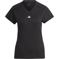 Adidas T-shirt fonctionnel 'Train Essentials' noir / blanc