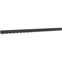vidaXL Volant de store anthracite rayé 5 m