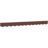 vidaXL Volant de store brun 3,5 m