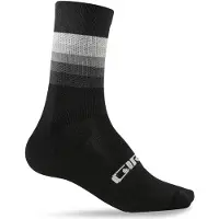 Giro Chaussette de Cyclisme Giro Comp High Rise Black Heatwave-Taille 46 - 48