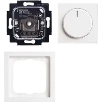Busch-Jaeger Variateur rotatif Busch LED, set complet 2CKA006512A0350 6523 UJ-84-102