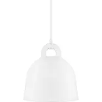 Normann Copenhagen petite lampe suspendue Bell blanche