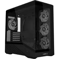 Lian Li Vector V100R MINI, mini tour, PC, noir, micro ATX, Mini-ITX, plastique, acier, verre trempé, gaming