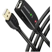 Axagon Adr-220 Usb-a Extension Cable Doré