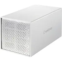 Renkforce RF-5587610 Boîtier pour disque dur SATA Nombre de baies pour disque dur : 4 Bay 2.5 pouces, 3.5 pouces incl. ventilateur 80 mm Boîtier aluminium USB 3.2 Gen 1 (USB 3.0) (RF-5587610)