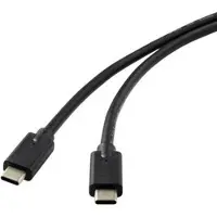 Microconnect DOCKUSB3.2CC1 Câble USB 3.2 Gen 2 (3.1 Gen 2) 1 m USB C Noir (DOCKUSB3.2CC1)