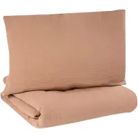 Julius Zöllner Parure de lit enfant mousseline Dune 100 x 135 cm + 40 x 60 cm (135 x 100 cm, 60 x 40 cm)