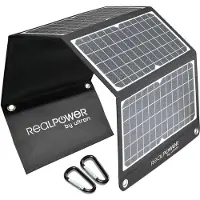RealPower 412766 Solarpanel SP-30E 30 Watt 4 Panel Faltbar