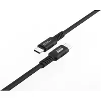Microconnect MC-USB4-CC80LQ-0.50, 0,5 m, USB-C, USB-C, USB4 Gen 3x2, noir