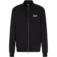 EA7 pour homme. 8NPM36_PJVTZ Sweat-shirt noir avec logo (XXS), Casuel, Sport, Coton, Multisport
