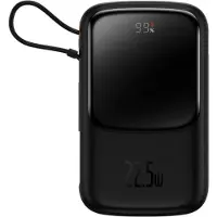 Baseus PPQD060101 banque d'énergie Lithium Polymer (LiPo) 10000 mAh Noir