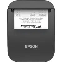 Epson TM-P80II - Imprimante thermique mobile de tickets, 80mm, USB Type-C + Bluetooth, noir