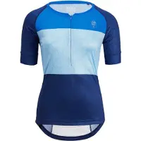 Silvini Maillot Stabina WD1432 pour femme, bleu marine, coupe courte, taille L 3119-WD1432-32304