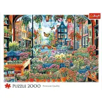 Trefl PUZZLE 2000 Fleuriste à Amsterdam 27128