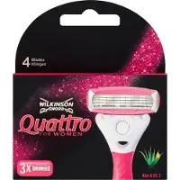 Wilkinson Quattro For Women Lame de remplacement pour femmes 1 - Wilkinson Sword