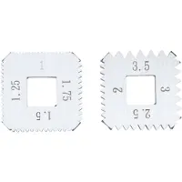 Ks Tools Jeu de mors de rechange métrique pour 150.1430 - 150.1431