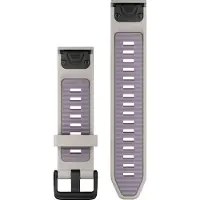 Garmin bracelet de remplacement QuickFit 20mm silicone gris brume/lavande