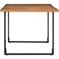 vidaXL Table de salle à manger 180x90x75 cm en bois massif d'acacia