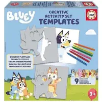 Educa Bluey creative activity set templates