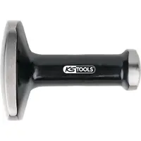 Ks Tools 140.2104 (0.13 m), Câble d'alimentation, Noir, Argent