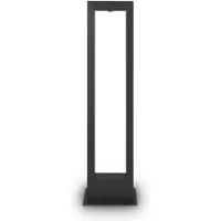 Maytoni Lampadaire LED, lampe d'extérieur, métal, graphite, H 100 cm