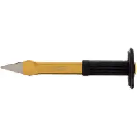 Ks Tools Cross chisel with hand guard, flat oval, 300mm 1620294
