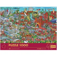 Trefl Puzzle 40e Anniversaire - Tri-City - 1000 pièces