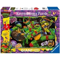 Ravensburger Puzzle 60 pz Giant - Teenage Mutant Ninja Turtles (60 pièces)