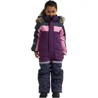 Didriksons Bjärven Cover 5, combinaison de ski, enfant, violet