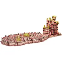 Revell House Of The Dragon King´s Landing 23 Cm 3d Puzzle Rose