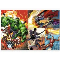 Trefl Puzzle 4 Puzzles - Jours Héroïques - 200 à 499 pièces